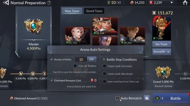 PVP Arena Master Again | Seven Knights 2 | смотреть онлайн