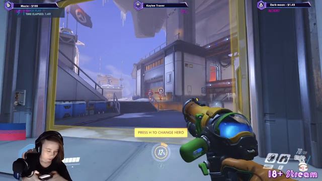Overwatch Stream- Mei (Freeze this) смотреть онлайн