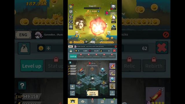 Tap Dragon: Little Knight Luna - Gameplay walkthrough Part 2 (iOS, Android) смотреть онлайн