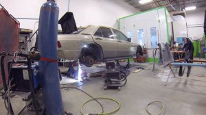 Fitting the Widebody Kit - Mercedes 190 EVO 1 Build - Part 2