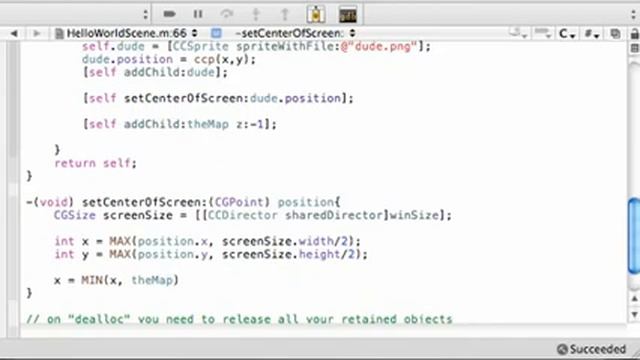 Cocos2D iPhone Tutorials 16 Moving the Camera Around YouTube смотреть онлайн