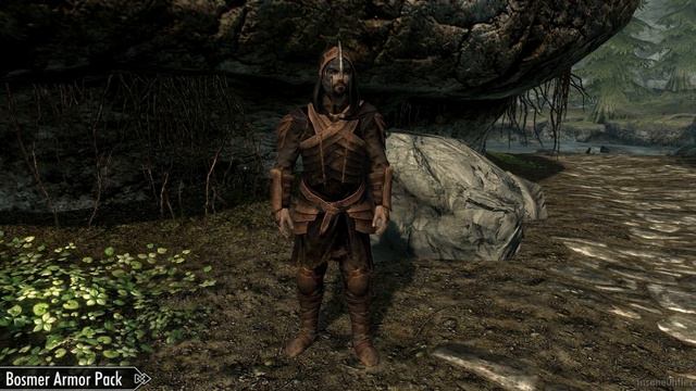 Skyrim Mod Feature: Bosmer Armor Pack