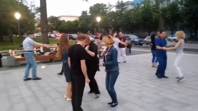 14.6.2017 open air в Екатерининском саду - хастл, WCS, бачата смотреть онлайн