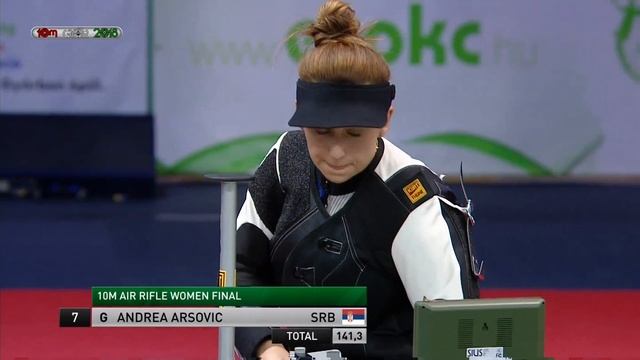 Чемпионат Европы 2018: пневматическая винтовка, женщины смотреть онлайн
