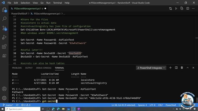 New PowerShell Secrets Management Module - Easily use any secret provider смотреть онлайн