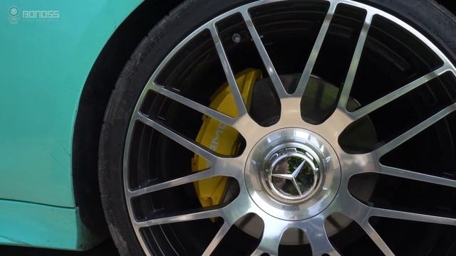 Mercedes C257/W218/W219 Wheel Spacers Before And After | BONOSS Mercedes Accessories Online Shop