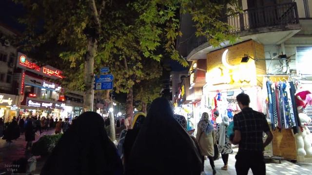 The Most Popular Tourist Place In Rasht | IRAN Walking Tour 4k UHD میدان شهرداری رشت смотреть онлайн