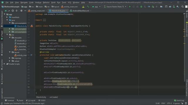 Bluetooth - Android Studio