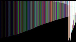 разбитый экран TV 4k