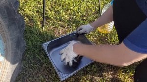 Замена масла в тракторе ЮМЗ-6