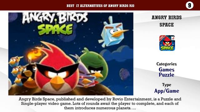 Angry Birds Rio | Top 17 Alternatives of Angry Birds Rio смотреть онлайн