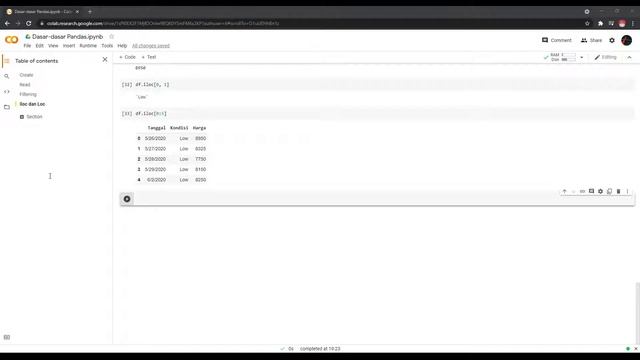 4. iloc and loc function - Pandas for Data Science смотреть онлайн