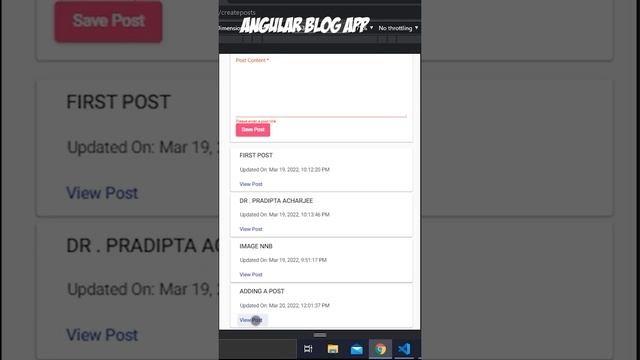 Angular blog app tutorial смотреть онлайн