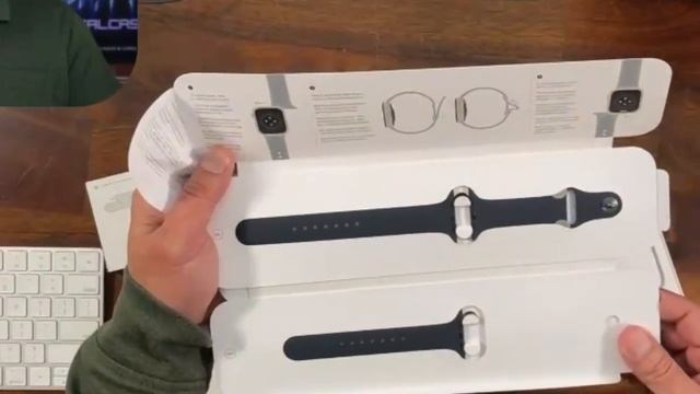 Apple Series 7 GPS 45mm First Look Unboxing смотреть онлайн