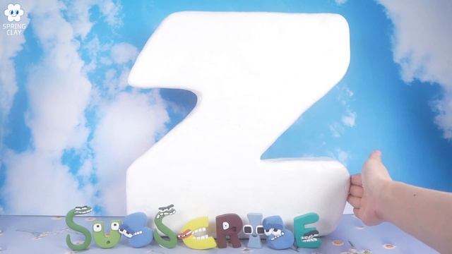 Alphabet Lore Giant Z _ Making Clay & Stopmotion Animation