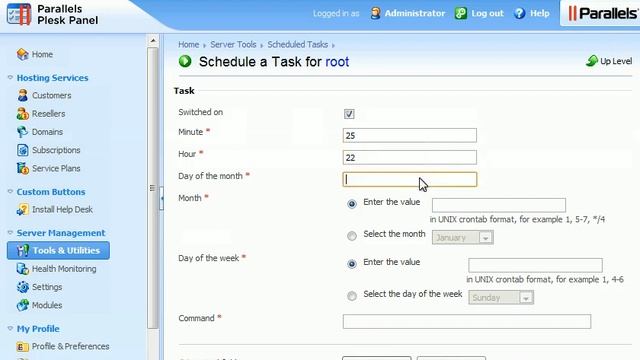 How to manage your system's Scheduled Tasks in Plesk смотреть онлайн
