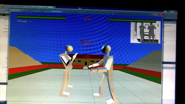 Fighting Game in XNA 4.0 (C#) using Kinect смотреть онлайн