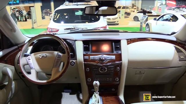 2015 Infiniti QX 80 - Exterior and Interior Walkaround - 2015 Montreal Auto Show смотреть онлайн