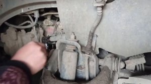 Как снять рулевой редуктор Mitsubishi Pajero Sport 1