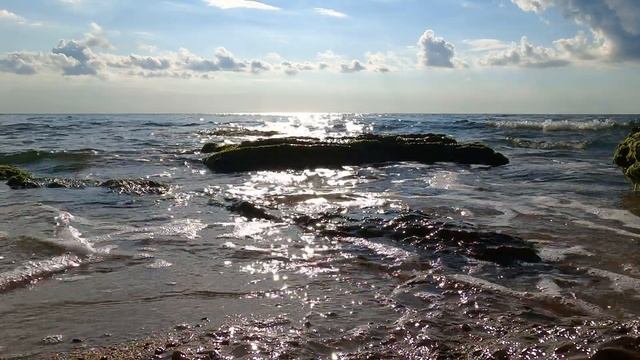 Шум моря. Шум волн. Энергия моря. Морской прибой. смотреть онлайн