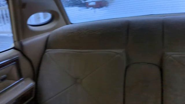 1978 Lincoln Continental Sedan - 460ci 7.5l - SUPER COLD START - 15f below 0. смотреть онлайн