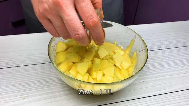 Der Saftigste Apfelkuchen! Ein Einfaches Rezept