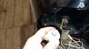 Замена лампочки задних габаритов Приора