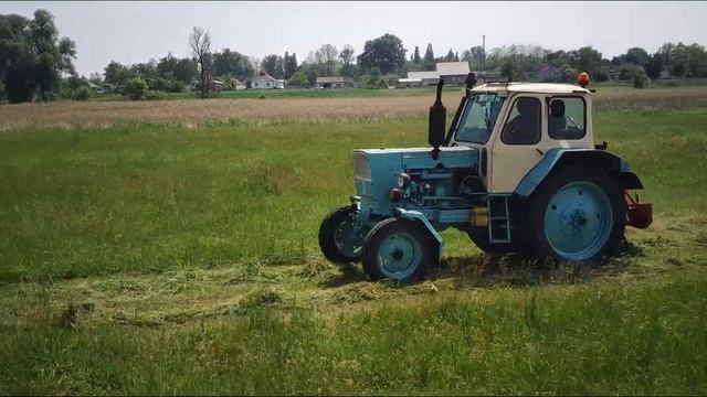 Косовиця 2022 ЮМЗ 6 на заготівлі сіна косарка ВІРАКС Wirax смотреть онлайн