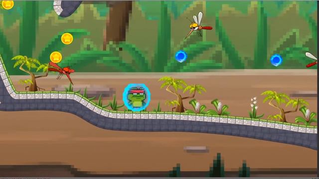 Level 8 - New Enemies Added - Air Ship,Snake,Mosquito,Scorpion,Pterodactyl смотреть онлайн