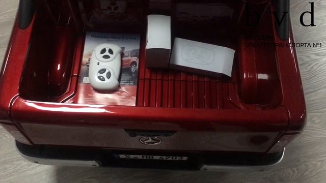 Детский электромобиль Mercedes X Class. Обзор смотреть онлайн