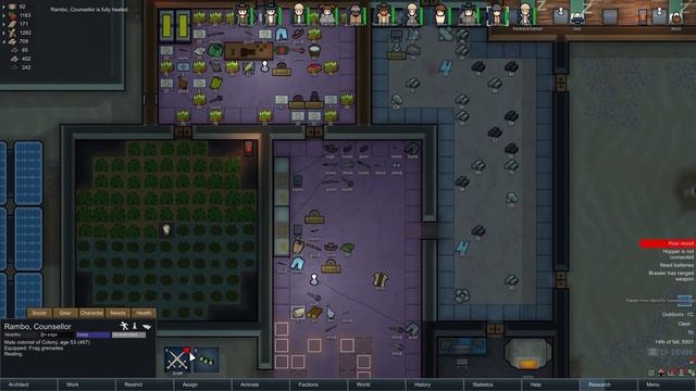 Rimworld Alpha 13 - 21. Invasions and Infections - Let's Play Rimworld Gameplay смотреть онлайн