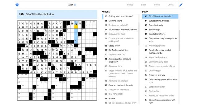 Solve With Me: The New York Times Crossword - Sunday, January 24, 2021 смотреть онлайн