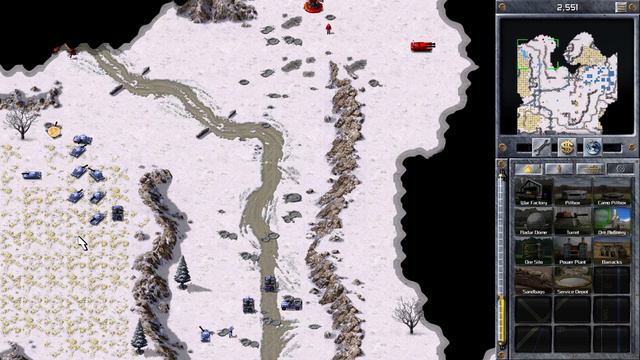 C&C Red Alert 1 Remastered | Allied Mission 4 - Ten to One | (HARD) смотреть онлайн