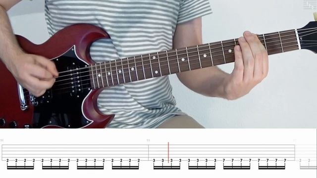 Rammstein - Mein Teil | Guitar Tabs Tutorial смотреть онлайн