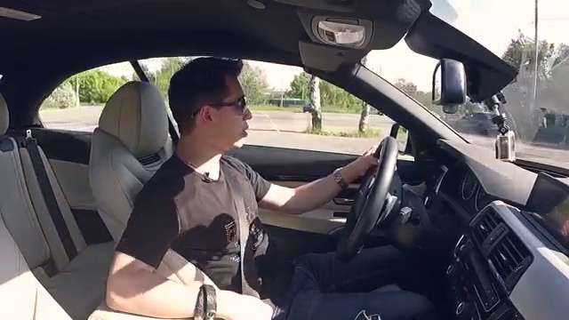 BMW 435i Cabrio - девушка в мокрой майке. Привет Тачка! смотреть онлайн