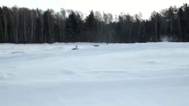 Чемпионат НСО Снегоходному кроссу 02.03.12г. смотреть онлайн