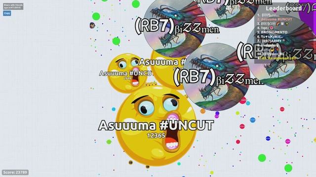 Agar.io - The IMPOSSIBLE Revenge! Uncut Gameplay ft. Pine! (Agario) смотреть онлайн