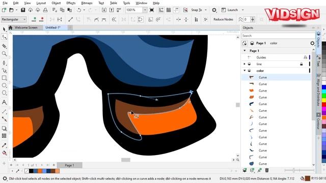 Design Cute Caracter for Mascot using Corel DRAW смотреть онлайн