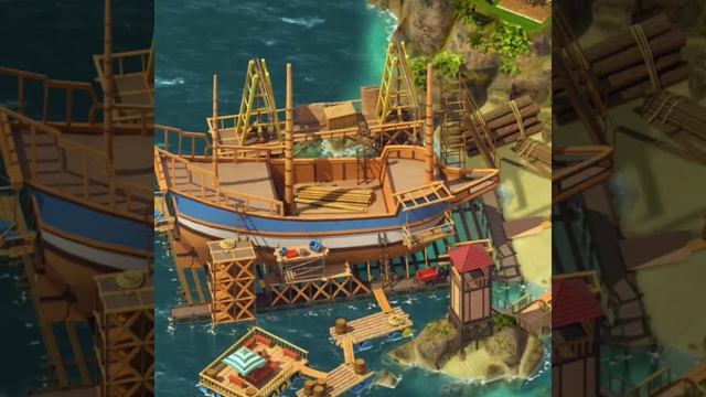June's journey pirate ship/Junes journey restoration Boat/junes journey landmark 3/@JunesJourneyLov смотреть онлайн