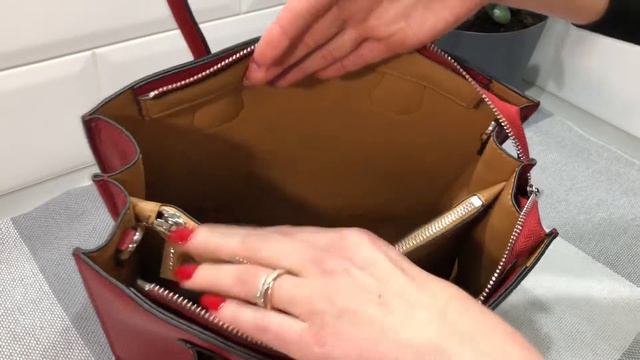 #1 Обзор копии сумки MICHAEL KORS Mercer. Натуральная кожа. смотреть онлайн