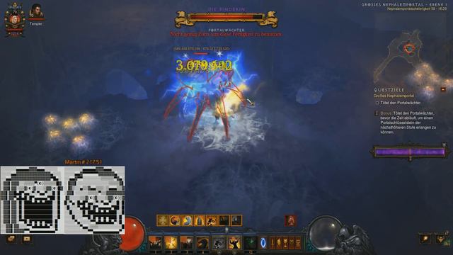 Diablo 3 - Crusader Greater Rift 58 Solo смотреть онлайн