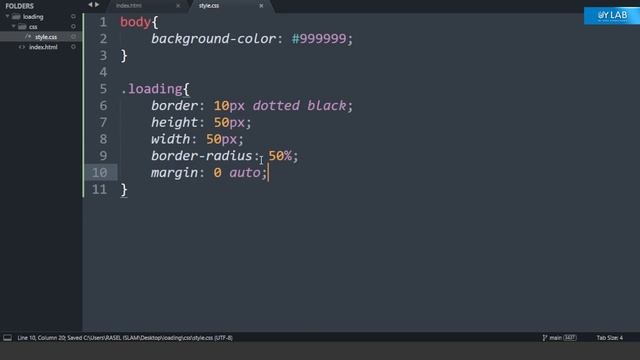 HTML & CSS Loader Tutorial: The Ultimate Step-by-Step Guide! | UY Lab | Rasel Islam смотреть онлайн