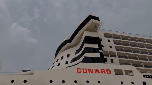 Queen Mary 2 - The Sinking - Animation смотреть онлайн