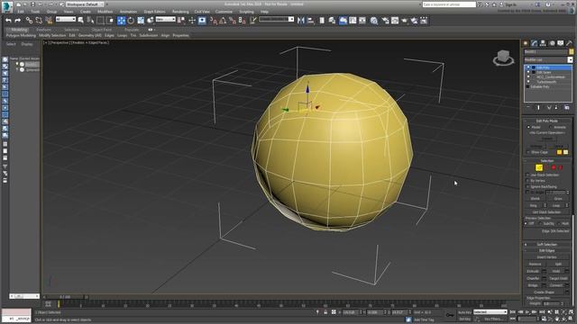 3ds Max - MCG - Modeling a Baseball смотреть онлайн