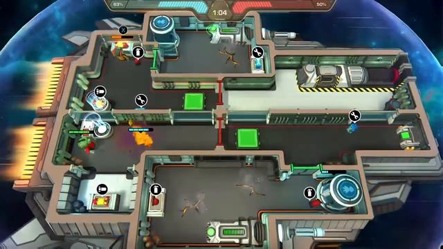 Catastronauts 6-1 3 star (2 player co-op) смотреть онлайн