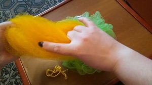 Как завязать ,переделать мочалку