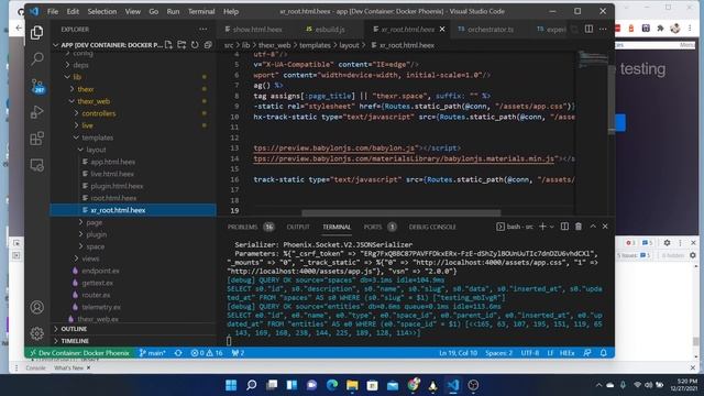 Session 31: Implement basic serialization for a space смотреть онлайн