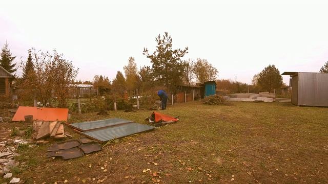 Купил дачу! Посадил саженцы на даче! смотреть онлайн