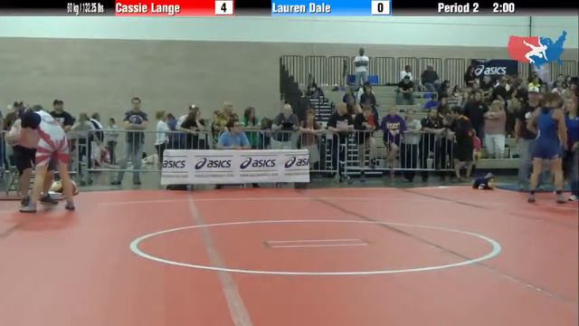 FILA Cadet 60 Kg / 132.25 Lbs. - Cassie Lange Vs. Lauren Dale
