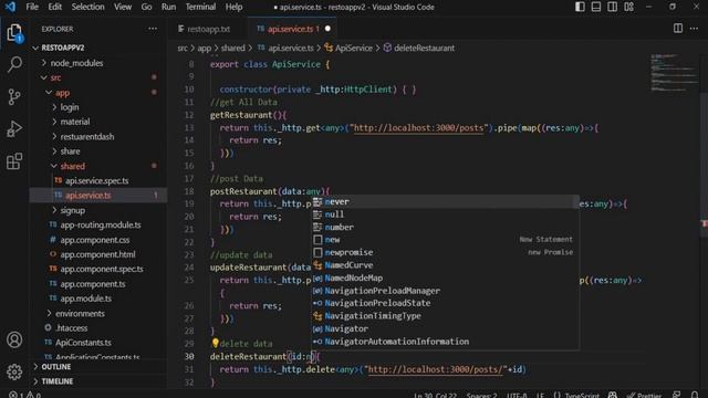 Angular 16 Project Application from scratch | Services in Angular | GET | POST | PUT | DELETE смотреть онлайн